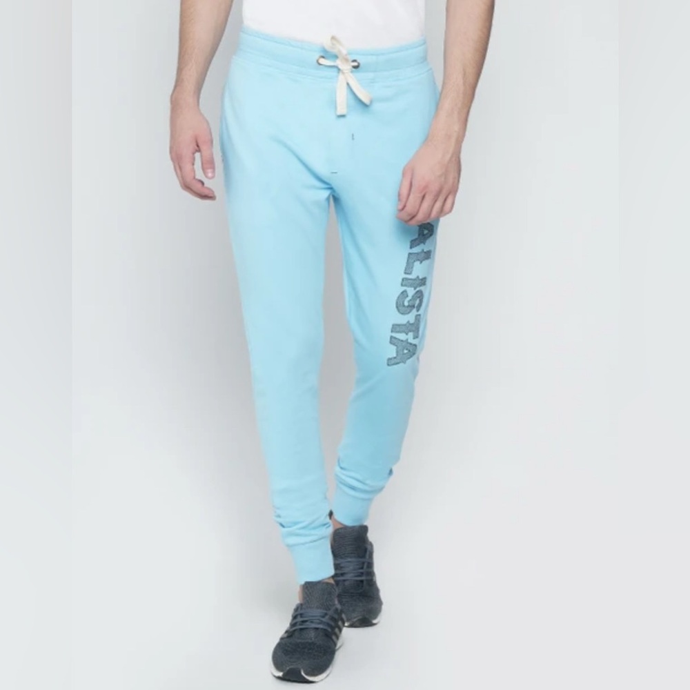 Balista men’s Light Blue Jogger Pants with embroidered logo size XS